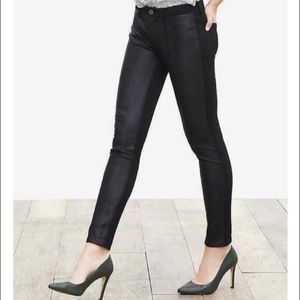 BANANA REPUBLIC SLOAN FAUX LEATHER PANT SIZE 2R